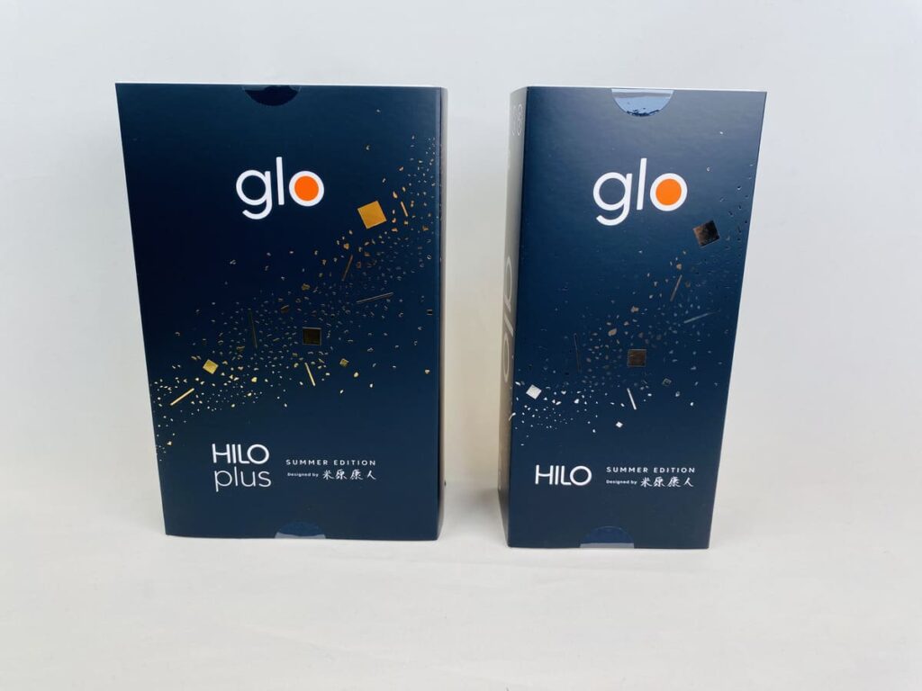 左侧为glo Hilo Plus　右侧为glo Hilo