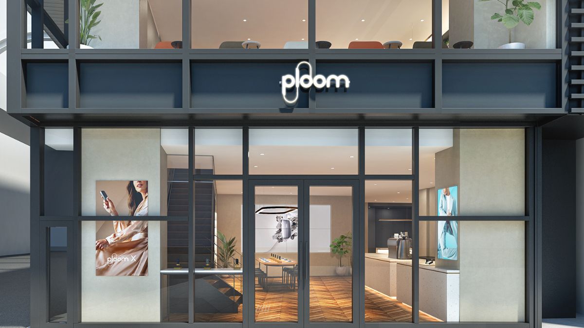 Ploom Shop难波店重装开业后的正面