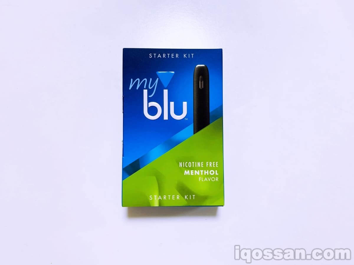 电子烟“myblu(マイブルー)”的包装盒图片