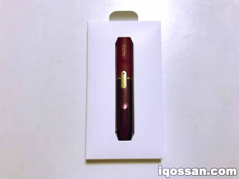 刚开封的IQOS Burgundy Holder