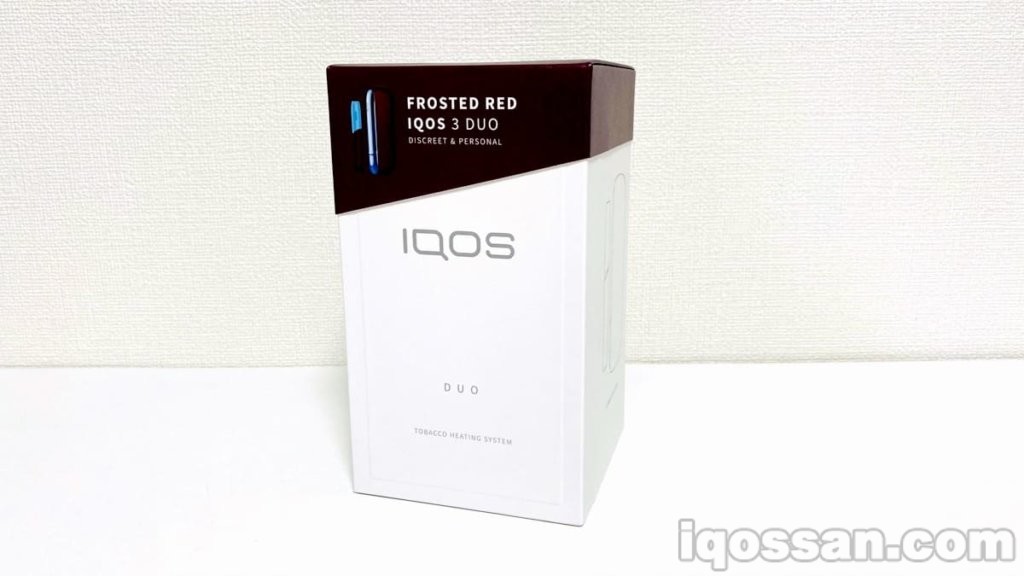 IQOS Frosted Red的包装盒