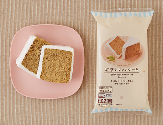 茶雪纺蛋糕