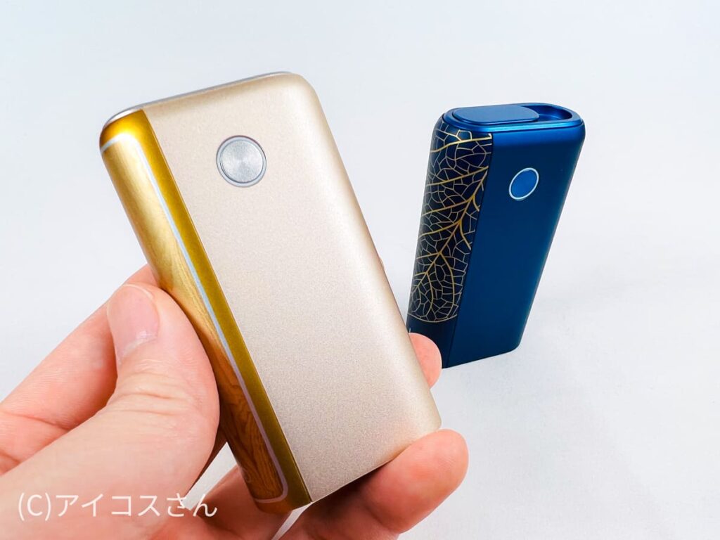 glo hyper+ Authentic Gold具有高级感