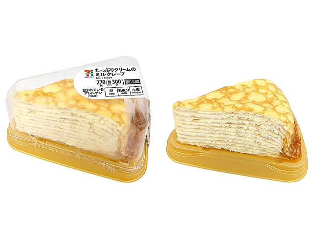 7-Premium 满满奶油的千层可丽饼
