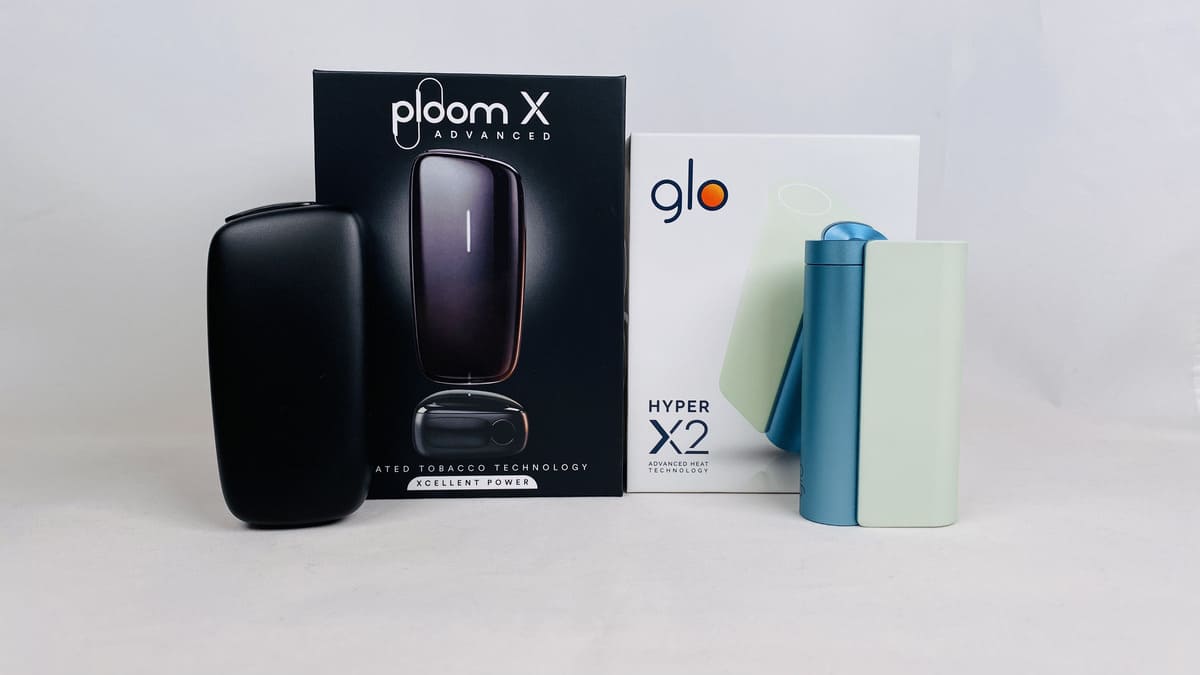 PloomX ADVANCED与glo hyper X2 | 1980日元与980日元加热式烟草对比评测！