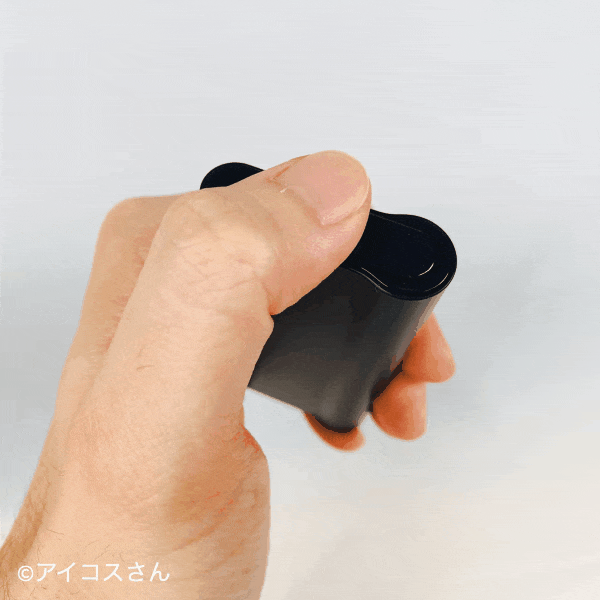 glo pro slim易于握持,盖子开合顺滑舒适。