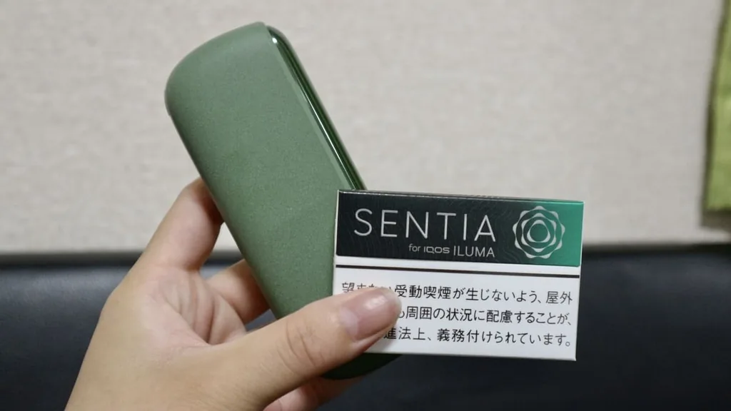 IQOS ILUMA i 570日元强冷SENTIA・冰黑口味评测！与TEREA黑薄荷对比测评