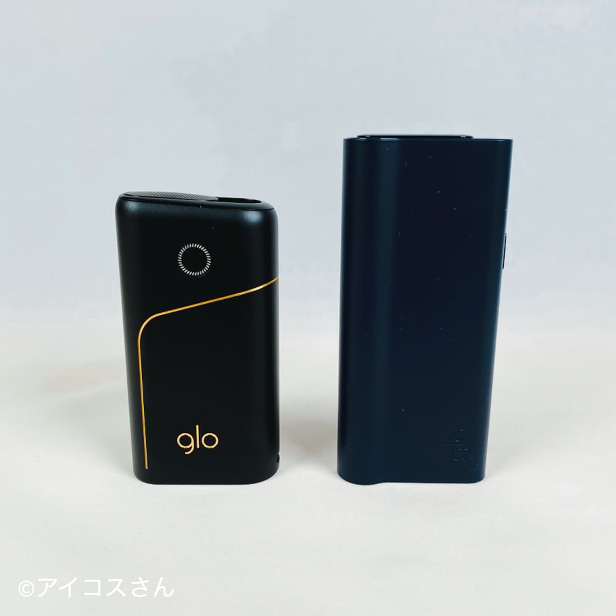 左侧为glo pro,右侧为glo pro slim。