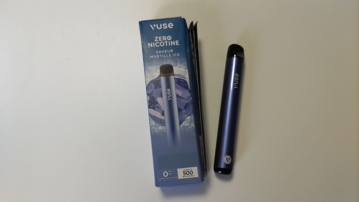 Vuse Go ②蓝莓·冰感口味体验