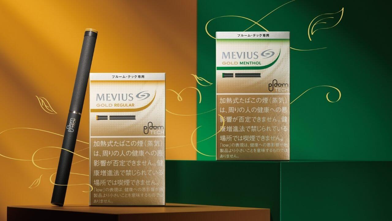 终于上市！Ploom TECH的金色常规款与薄荷款！浓郁烟叶醇厚口感
