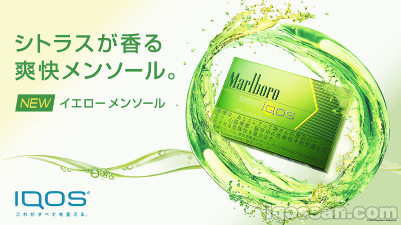 IQOS新口味“Yellow Menthol”评测！柑橘？清爽感与强度如何？