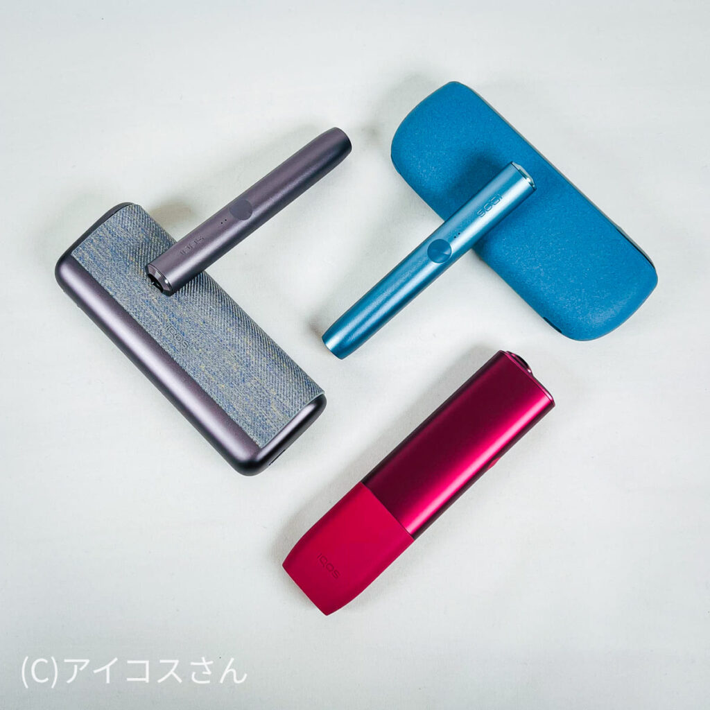 IQOS ILUMA系列推出了多种颜色选择。