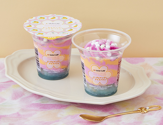 Uchi Café MOIC 桃子&芒果冰淇淋芭菲 160ml