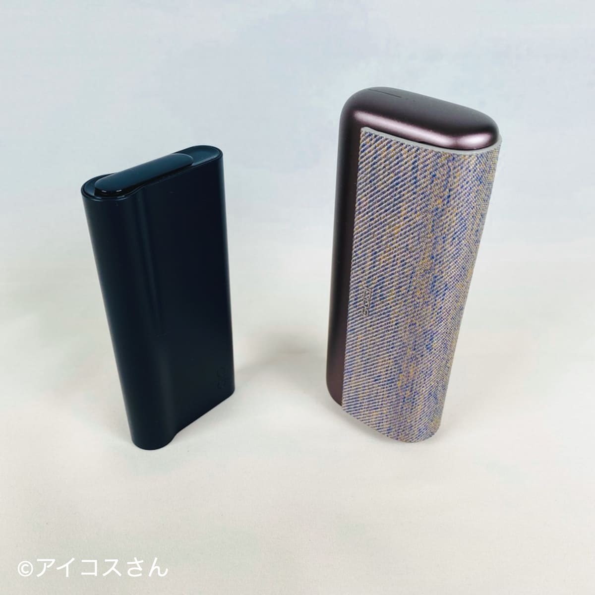 左侧为“glo Pro Slim”,右侧为“IQOS ILUMA PRIME”