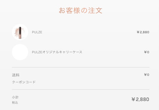 实际在PULZE官方网站推进购买流程后,发现还附带“PULZE原创便携盒”,且免运费。