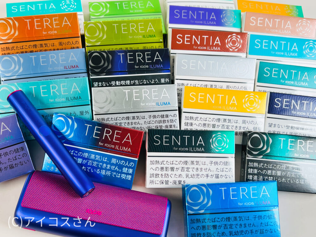 “TEREA”和“SENTIA”之间有许多不同的口味阵容,但它们到底有什么区别?