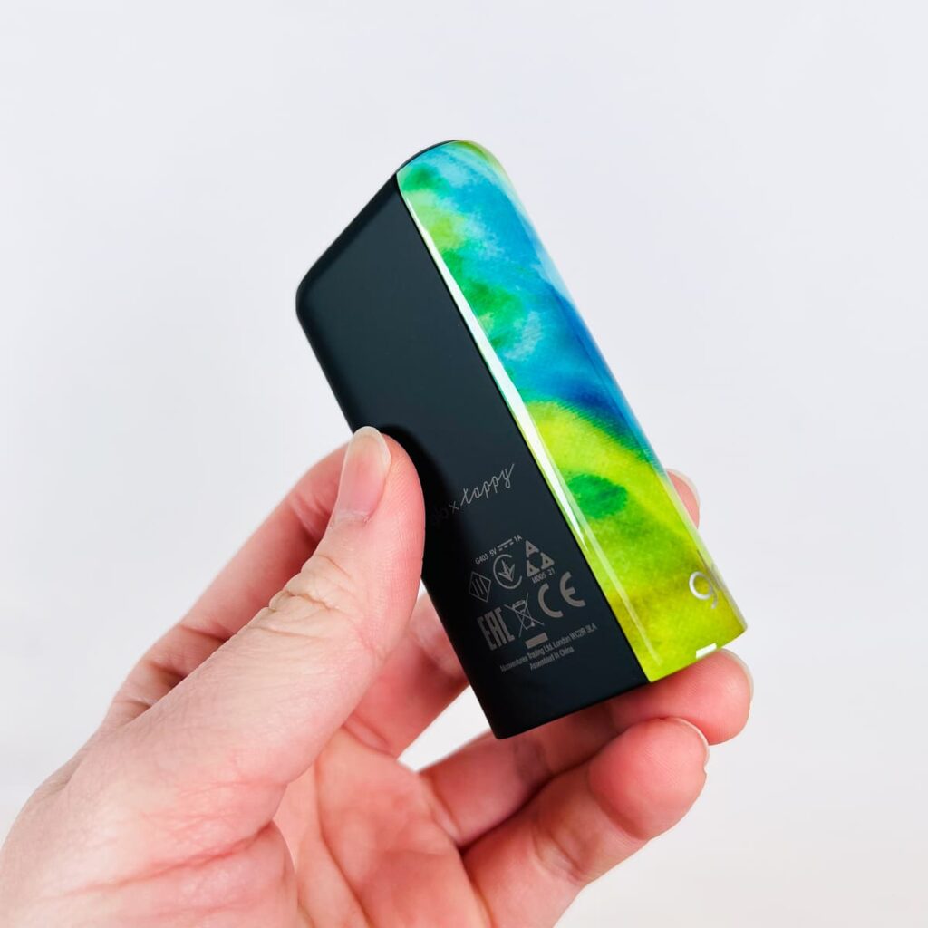 从侧面看「glo Hyper+ Winter Edition Black」