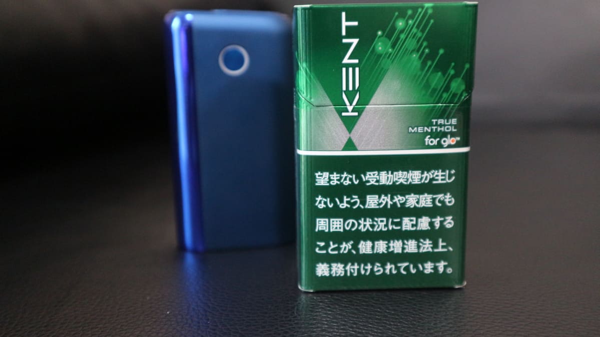 Glow Hyper Plus主体和Kent True Menthol