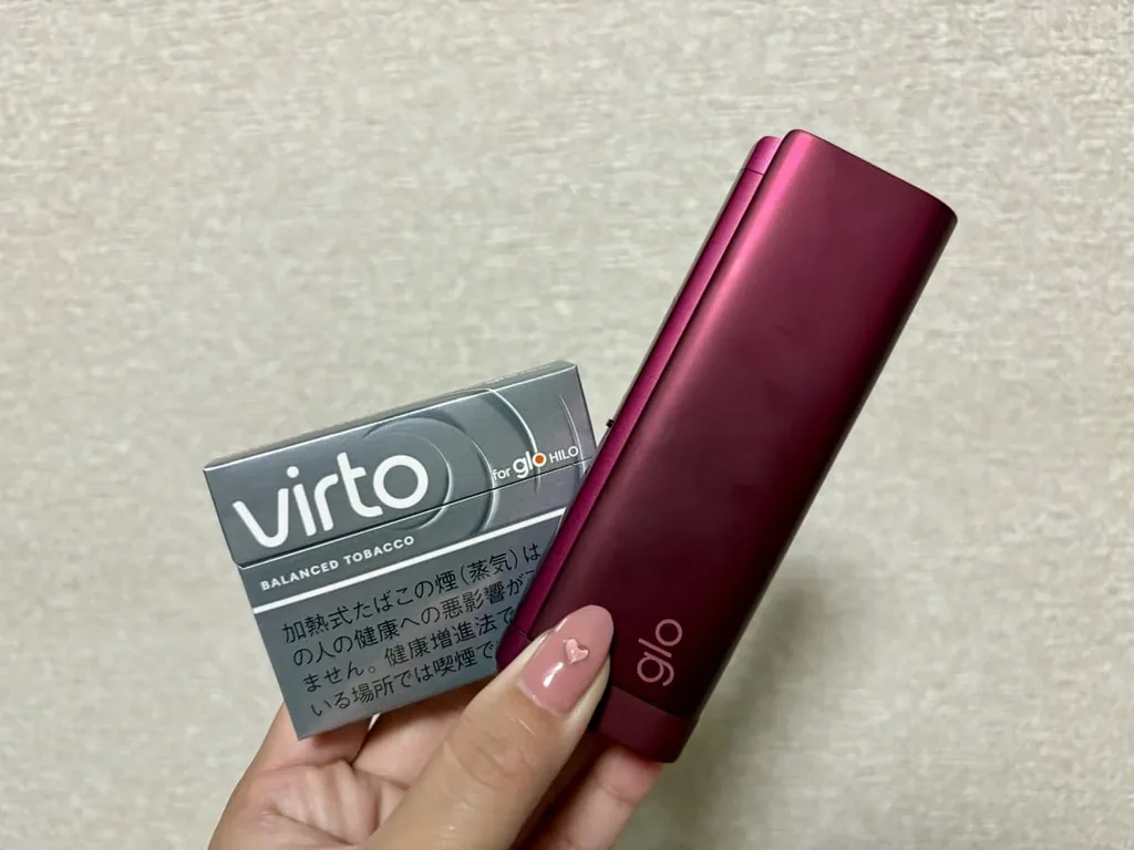 VIRTO 平衡烟草和 glo HeroPlus