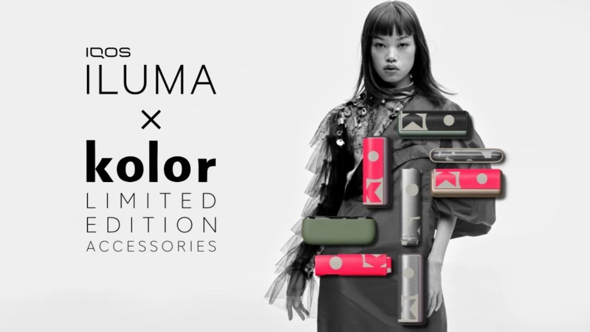 IQOS ILUMA首款限定设计配件kolor联名