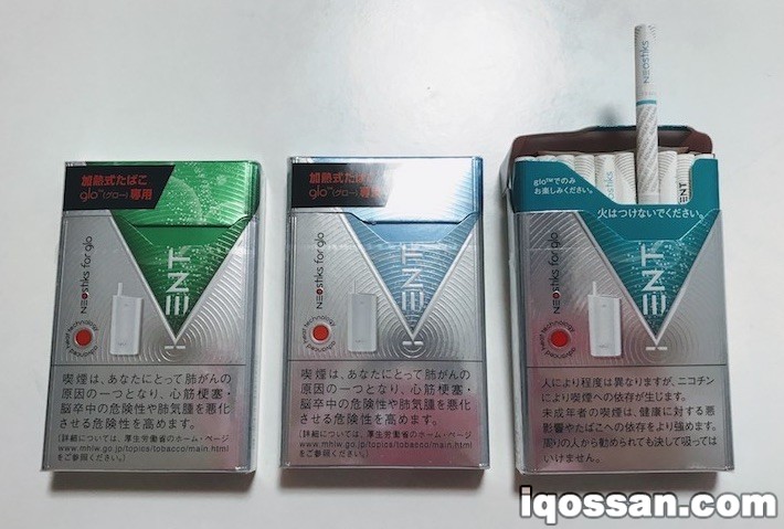 从盒中取出后是这样的感觉。与HeatStick相比更细长