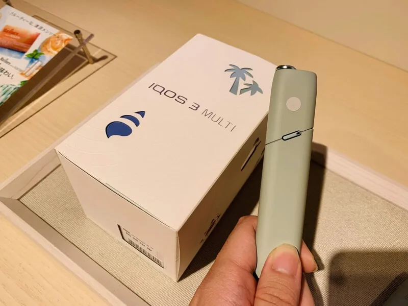 IQOS3 MULTI限定款在新宿门店随时都能买到